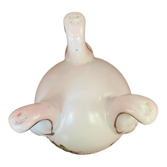 Beautiful vintage footed cracked egg vase - Picture 8 of 8